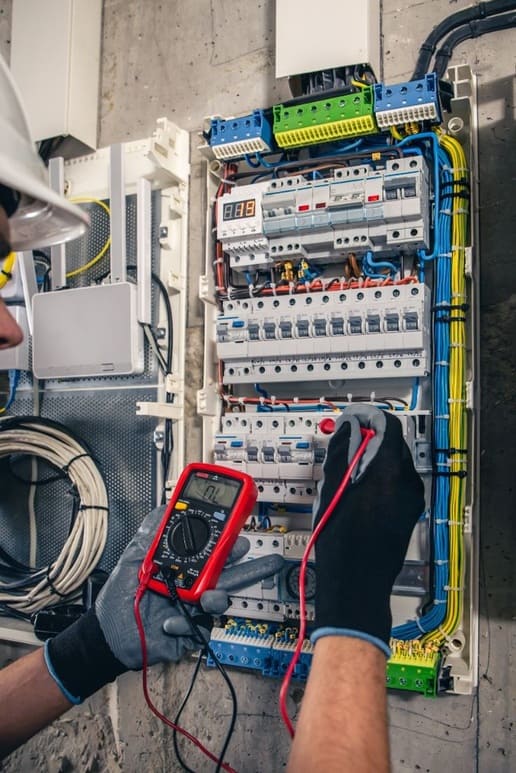 Electrical and plumbing support